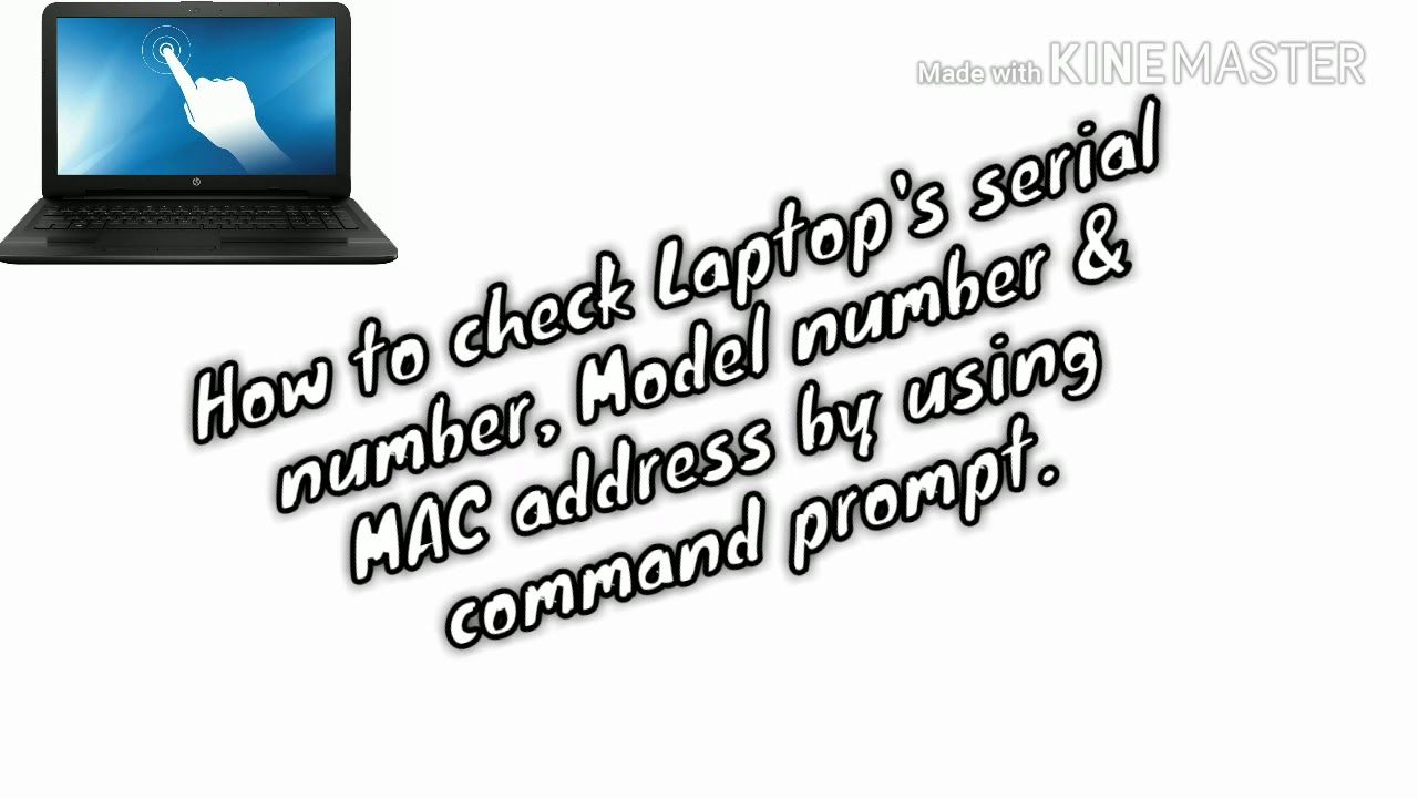 lookup serial number command prompt